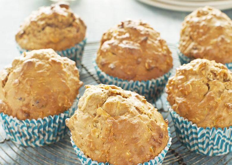 MUFFIN APEL DAN KACANG PECAN